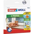 Produktbild: tesa 2x tesamoll CLASSIC E-Profil Fensterdichtung, Gummidichtung zum Isolieren, Zweierpack (05445-00500-00)