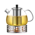 Produktbild: Ecooe Teekanne 1500ml Edelstahl Filter Glas