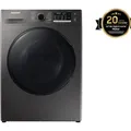 Produktbild: Samsung 8+5 kg Waschtrockner WD5000T mit AirWash, EEK: C, 8+5 kg Titan Grau