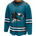 Produktbild: Pánský dres San Jose Sharks NHL Breakaway Home Jersey Teal San Jose Sharks Heimtrikot - Blau - XL