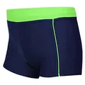 Produktbild: Aquarti Badeshorts Aquarti Jungen Badehose Schwimmhose Seitliche Paspel Kinder Badeshorts blau|grün 140