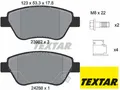 Produktbild: TEXTAR 2398202 Bremsbelagsatz für Scheibenbremse Bremsbelagsatz