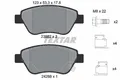 Produktbild: TEXTAR 2398202 Bremsbelagsatz, Scheibenbremse für FIAT,GERMAN E CARS,OPEL,VAUXHA