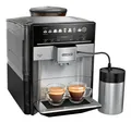 Produktbild: Kaffeevollautomat 19 bar 1,7 l 300 g AutoClean EQ.6 TE657M03DE plus s700 (Schwarz, Edelstahl)