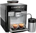 Produktbild: SIEMENS Kaffeevollautomat EQ6 plus s700 TE657M03DE, viele Kaffeespezialitäten, Doppeltassenfunk, Edelstahl-Milchbehälter, automatische Dampfreinigung, edelstahl