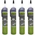 Produktbild: Petec Silikondichtung Matic schwarz 4x 200ml Automatikdose dauerelastisch 260°C