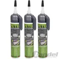 Produktbild: 3x 200 ml PETEC SILIKONDICHTUNG MATIC SCHWARZ DICHTMASSE DICHTSTOFF KFZ HOBBY