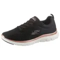 Produktbild: Skechers FLEX APPEAL 4.0 BRILLINAT VIEW Sneaker Freizeitschuh, Halbschuh, Schnürschuh mit Air Cooled Memory Foam schwarz 41 EU