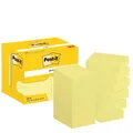 Produktbild: Post-it 653E Notizen, Selbstklebende Notizzettel zum Notieren, für To Do Listen und als Erinnerung, Farbe: Kanariengelb, 100 Blatt pro Block, 51 mm x 38 mm