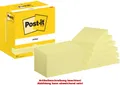 Produktbild: Post-it Haftnotizen notes, 51 x 38 mm, gelb