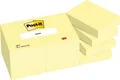 Produktbild: Post-it Notes Canary Yellow, Pack of 12 Pads, 100 Sheets per Pad, 51 mm x 38 mm,