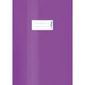 Produktbild: HERMA Heftumschlag mit Baststruktur lila Kunststoff DIN A4 (4008705074469)