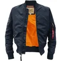 Produktbild: Alpha Industries MA-1 TT Bomberjacke repl.-blue, Größe L