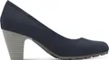 Produktbild: s.Oliver Damen Pumps sportlich Profilsohle Blockabsatz 5-22404-42, Größe:40 EU, Farbe:Blau
