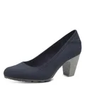 Produktbild: s.Oliver Damen Pumps mit Blockabsatz Bequem, Blau (Navy), 40 EU