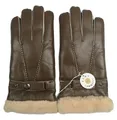 Produktbild: Reissner Lammfelle Lederhandschuhe Finger Handschuhe Nappaleder gefüttert echtes Lammfell (1-St)