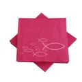 Produktbild: Servietten Fische pink rosa 20 Stück - Kommunion Taufe Feste Ichthys