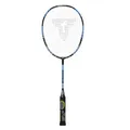 Produktbild: Talbot-Torro® Lern-Badmintonschläger ELI Junior, verkürzte Länge 58 cm, Lerngriff, Tropfenkopf, ideal für Schulsport und Training, schwarz-gelb-blau, 419613