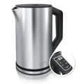Produktbild: Arendo ELEGANT Premium-Wasserkocher, 1,5 l, 2200 W, aus Edelstahl
