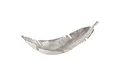Produktbild: riess-ambiente Dekoschale SILVER LEAF 62cm silber (Einzelartikel, 1 St), Esszimmer · Metall · Blatt Design · Handarbeit · Obst · Wohnzimmer