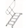 Produktbild: Treppe 19Stufen Neigung 60Grad H.4750mm LM Ausladung 2860mm Stufen-B.1000mm