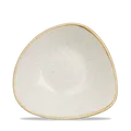 Produktbild: Churchill STONECAST Triangle Bowl Barley White Schale Porzellan 60 cl weiß