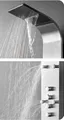 Produktbild: Edelstahl Duschpaneel mit 6 Hydro Massagejets & Wasserfalldusche