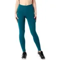 Produktbild: Bellivalini Leggings Damen Lange Leggings aus Bio-Baumwolle BLV50-183 (1-tlg) elastischer Bund grün XXL
