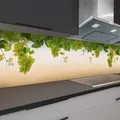 Produktbild: Rodnik Küchenrückwand robuste ABS-Kunststoff Platte Monolith in Deluxe Qualität, Direktdruck. MOTIVAUSWAHL (Trauben)