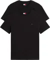 Produktbild: Tommy Jeans Herren 2er Pack T-Shirts Kurzarm Xslim Jersey aus Baumwolle, Schwarz (Black/Black), XXL