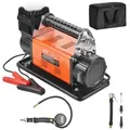 Produktbild: VEVOR 12 V Hochleistungs-Luftkompressor _ mit digitalem Druckmesser, Reifenfüllset, tragbarer Reifenfüller mit 7,06 CFM, 150 PSI Offroad-Luftpumpe