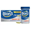 Produktbild: Bion3 Energy(1) 50+, Multivitamintabletten zur Verringerung von Ermüdung(1) mit Vitamin C, sowie Vitamin B12, B1, B2, Niacin, Pantothensäure, B6, Biotin, A, D, Zink, Eisen, Bakterienkulturen, 90 St