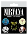 Produktbild: Nirvana Iconic Anstecker Button Pin Abzeichen Brosche Anstecknadel