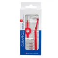 Produktbild: Curaprox CPS 07 Prime Start Interdentalbürstenset/Starterset mit 5 Bürsten | 2 verschiedene Halter/Rot |0,7 mm Durchmesser | 2,5 mm Wirksamkeit/Swiss Made