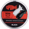 Produktbild: Spomb Braided Leader Black 22 kg-50 lbs 50 m Angelschnur