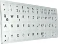 Produktbild: DEUTSCHE Tastaturaufkleber- Silber MATT 48 Tasten 1,1 cm x 1,3 cm Tastatur aufkleber Selbstkleben kompatibel für Notebook HP EliteBook