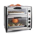 Produktbild: OneConcept All-You-Can-Eat Doppel-Backofen Grillplatte 42 Liter 2350 Watt 10026452