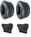 Produktbild: 2x (Stk.) Schlauch + 2x 18x8.50-8 WAVE Rasenreifen Rasenmäherreifen Reifen für Rasentraktor und Aufsitzmäher 18 x 8.50-8 18x8.5-8 18 x 8.5-8 Reifenmantel Mantel