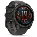 Produktbild: GARMIN Fenix 8 - 47 mm AMOLED Sapphire GPS Smartwatch | Schwarz/Titan