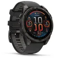 Produktbild: Garmin Fenix 8 47mm Amoled Sapphire Titan Sportuhr in schwarz-carbongrau, Größe Einheitsgröße