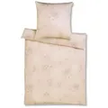 Produktbild: ESTELLA Bettwäsche Gregorio 135 x 200 cm Jersey Beige Sand