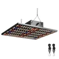 Produktbild: Caluma LED Grow Lampe Force 150 W – Vollspektrum Pflanzenlampe mit echten 2,7 µmol/J – für Wachstum & Blüte – leise, effizient, Plug & Play – ideal für 60 × 60, 80 x 80  cm bis 120×60 cm