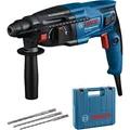 Produktbild: Bosch Bohrhammer GBH 2-21 Professional, SDS+, 720 W, mit Bohrer-Set, Schlagkraft 2 Joule