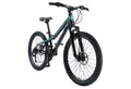 Produktbild: Bikestar Mountainbike 24 Zoll Aluminium Kinderfahrrad, 8 - 13 Jahre, Mädchen, Jungen, 21 Gang Shimano Tourney RD-TY300 Schaltwerk, Kettenschaltung, Scheibenbremsen, Rahmen 33 cm, Hardtail
