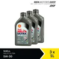 Produktbild: Shell Helix Ultra 5W-30 Mercedes BMW VW Renault Motoröl 3x1 Liter = 3 Liter