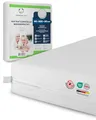 Produktbild: Sensalou Matratzenschoner 90 x 200 x 20 cm Wasserdicht und Milbendicht als Rundumbezug gegen Milben und Bettwanzen, Leiser Matratzenbezug für Allergiker mit Reißverschluss, Dermatest und Ökotex