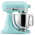 Produktbild: KitchenAid Küchenmaschine - Artisan - Kippbarem Food Processor - Teigknetmaschine mit 3 Zubehör und Schüssel aus Edelstahl - 4.8 L - Mineral water 5KSM125EMI