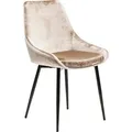 Produktbild: 2er-Set KARE DESIGN Stuhl East Side Stoff Beige Champagner