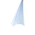 Produktbild: Bagnoxx Duschdichtung Spaltdichtung 2m, Wanddichtung für Duschkabine im Bad, 8mm Glasstärke, transparentes PVC Profil als Duschwand Dichtung, Abdichtung Dusche zwischen Wand und Glaselement