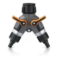 Produktbild: Brandson Heavy Duty Gartenventil 2in1 mit 3x Adaptern